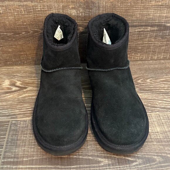 Koolaburra by UGG Black Leopard Koola Mini Ankle Boots – Size 7 - Picture 6 of 14